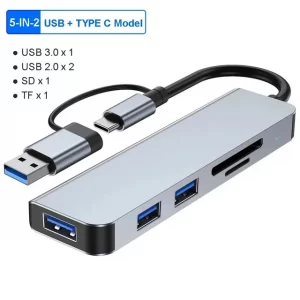 8 Ports USB C HUB USB A TYPE-C